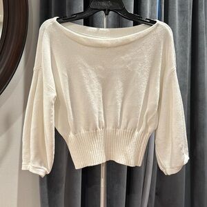 Knitted & Knotted Cropped Sweater